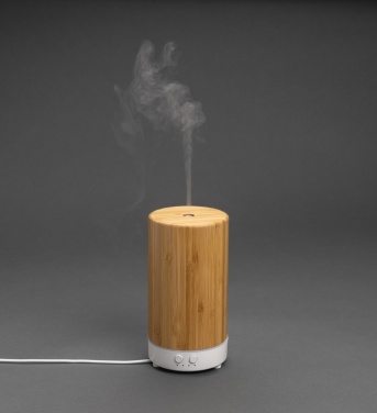 Logo trade advertising products picture of: RCS recycled plastic and bamboo aroma diffuser