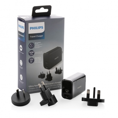 Logotrade promotional merchandise image of: Philips ultra fast PD travel charger