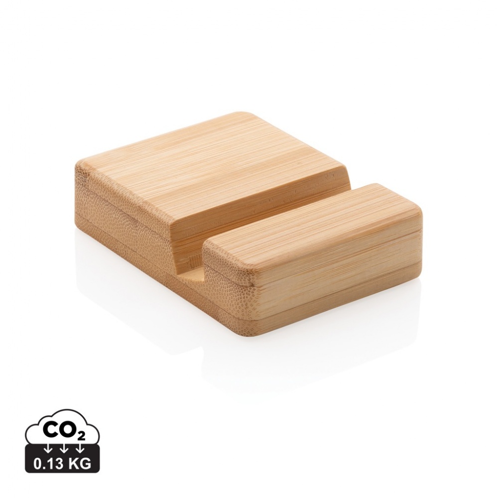 Logotrade promotional merchandise image of: Bamboo phone stand XD