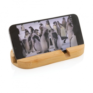 Logotrade promotional giveaways photo of: Bamboo tablet and phone holder