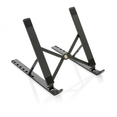 Logo trade promotional giveaways image of: Terra RCS recycled aluminium universal laptop/tablet stand