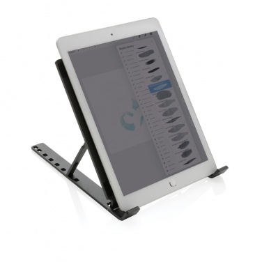 Logotrade business gift image of: Terra RCS recycled aluminium universal laptop/tablet stand