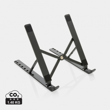 Logo trade promotional item photo of: Terra RCS recycled aluminium universal laptop/tablet stand