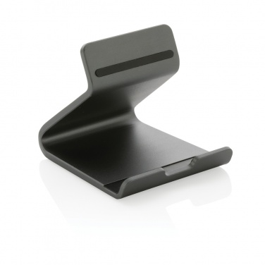 Logo trade promotional giveaways image of: Terra RCS recycled aluminium tablet & phone stand