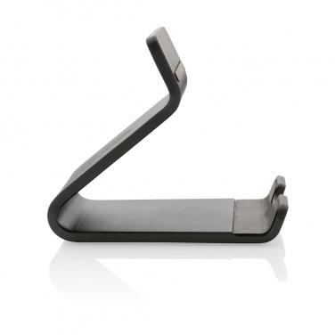 Logo trade corporate gifts image of: Terra RCS recycled aluminium tablet & phone stand