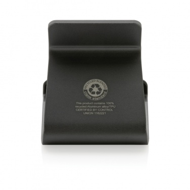 Logotrade promotional giveaway picture of: Terra RCS recycled aluminium tablet & phone stand