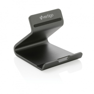 Logo trade corporate gift photo of: Terra RCS recycled aluminium tablet & phone stand