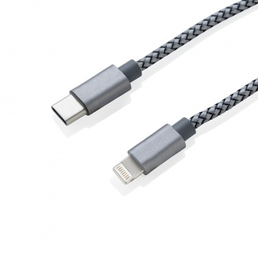 Logotrade promotional item picture of: 3-in-1 braided cable