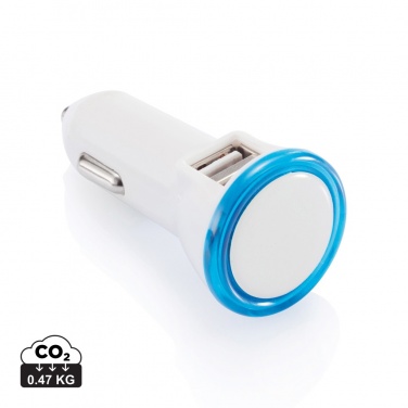 Logotrade promotional merchandise image of: Powerful dual port car charger