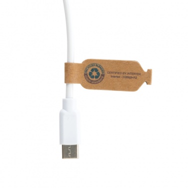 Logo trade advertising product photo of: RCS recycled plastic Ontario 6-in-1 cable