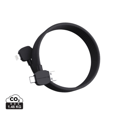 Logo trade promotional giveaways image of: Urban Vitamin Stockton 65W RCS RTPE/RPET magnetic cable