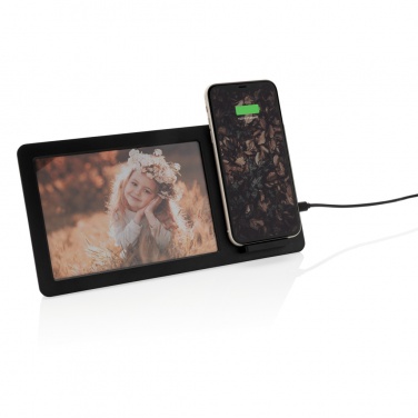 Logotrade advertising product image of: 5W Wireless charger and photo frame