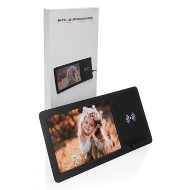 Logotrade promotional merchandise picture of: 5W Wireless charger and photo frame