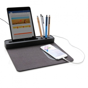 Logotrade promotional merchandise picture of: Air mousepad with 5W wireless charging and USB