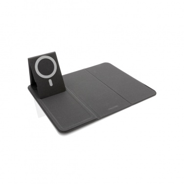 Logo trade promotional merchandise image of: Artic Magnetic 10W wireless charging phonestand