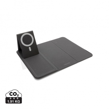 Logo trade advertising products picture of: Artic Magnetic 10W wireless charging phonestand