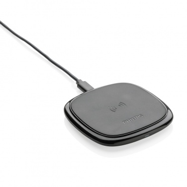 Logo trade promotional merchandise photo of: Philips 10W Qi wireless charger