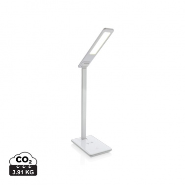 Logo trade promotional items image of: 5W Wireless Charging Desk Lamp