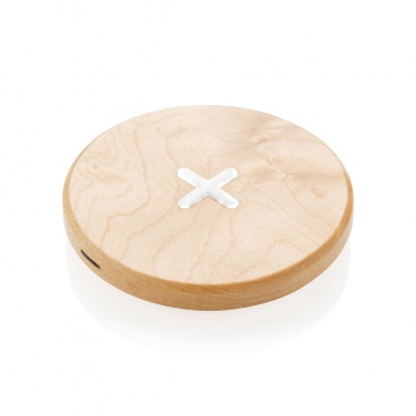 Logotrade corporate gift image of: 5W wood wireless charger