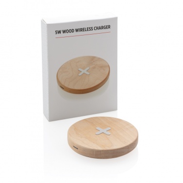 Logotrade promotional items photo of: 5W wood wireless charger