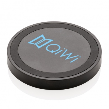 Logo trade promotional gift photo of: 5W wireless charging pad round