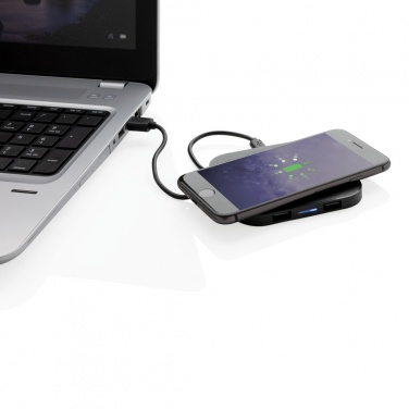 Logo trade promotional gift photo of: Wireless 5W charging pad