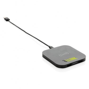 Logo trade promotional giveaway photo of: Wireless 5W charging pad