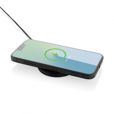 Logo trade promotional gift photo of: Magnapad 15W RCS rplastic magnetic 3 in 1 charging pad