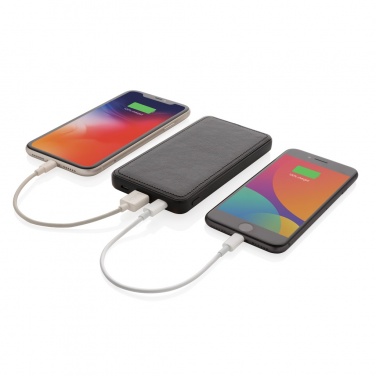 Logotrade promotional gift image of: Tusca 10.000 mAh PU powerbank