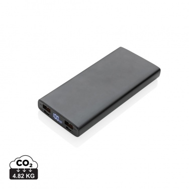 Logo trade promotional items image of: Aluminium 18W 10.000 mAh PD Powerbank