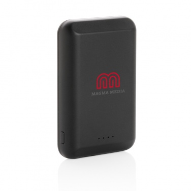 Logotrade promotional merchandise photo of: Magnetic 5.000 mAh 5W wireless powerbank