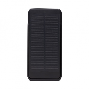 Logo trade promotional products picture of: Skywave RCS recycled plastic solar powerbank 10000 mAh