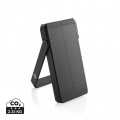 Skywave RCS recycled plastic solar powerbank 10000 mAh, black