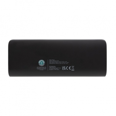 Logotrade corporate gift image of: FlashCharge RCS rplastic 20000 mah fast charge powerbank