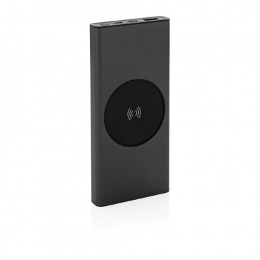 Logotrade promotional product image of: Terra RCS recycled 18W aluminium 10000 powerbank 10W