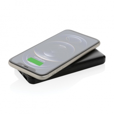 Logo trade promotional giveaways image of: RCS standard recycled plastic wireless powerbank