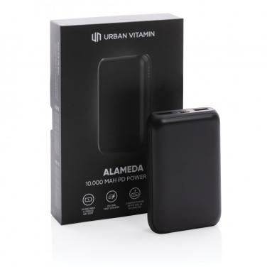 Logo trade advertising products picture of: Urban Vitamin Alameda 10.000 mAh 18W PD powerbank