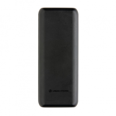 Logo trade promotional merchandise picture of: Urban Vitamin Pasadena 20.000 mAh 18W PD powerbank