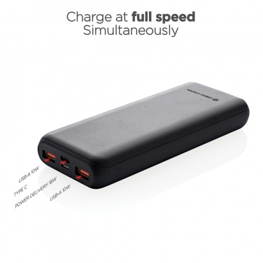 Logotrade corporate gifts photo of: Urban Vitamin Pasadena 20.000 mAh 18W PD powerbank