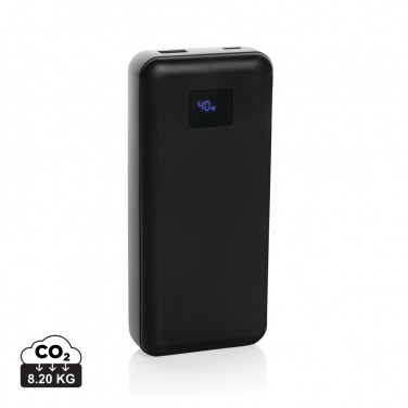 Logo trade business gift photo of: Gridley RCS rplastic 20000 65W laptop powerbank