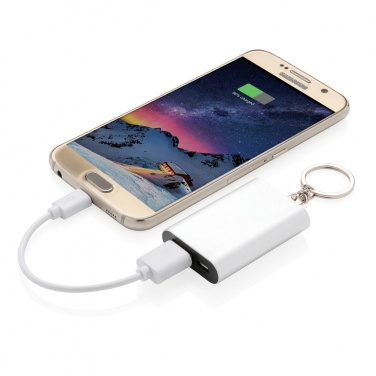 Logo trade corporate gift photo of: 1.000 mAh keychain powerbank