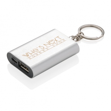 Logotrade promotional giveaways photo of: 1.000 mAh keychain powerbank