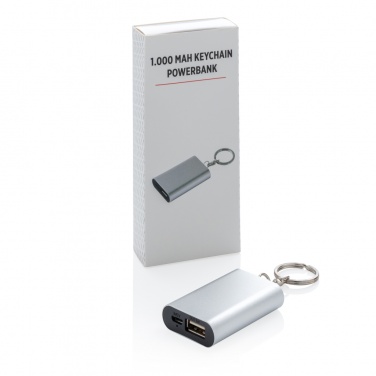 Logotrade promotional merchandise picture of: 1.000 mAh keychain powerbank