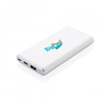 Logotrade promotional gift picture of: Ultra fast 10.000 mAh powerbank with PD