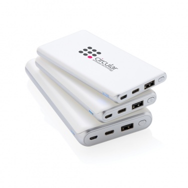 Logotrade promotional product picture of: Ultra fast 10.000 mAh powerbank with PD