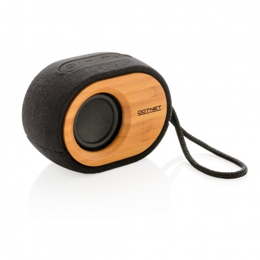 Logo trade promotional giveaways picture of: Bamboo X  speaker