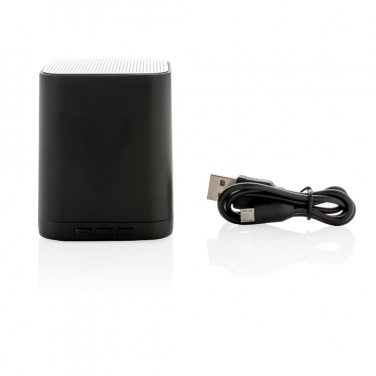 Logo trade promotional items image of: Light up logo wireless speaker