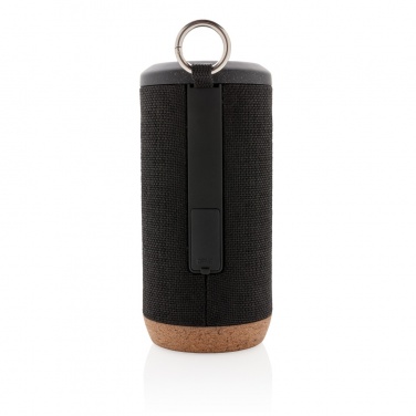 Logotrade promotional giveaway image of: Baia 10W wireless speaker, cork