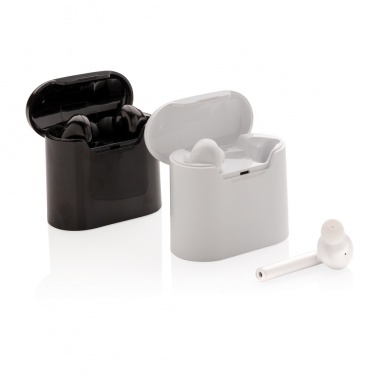 Logotrade advertising product picture of: Liberty wireless earbuds in charging case