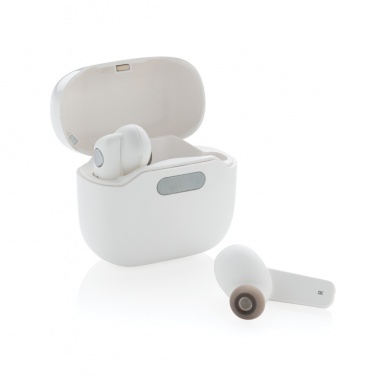 Logo trade promotional items picture of: TWS earbuds in UV-C sterilising charging case